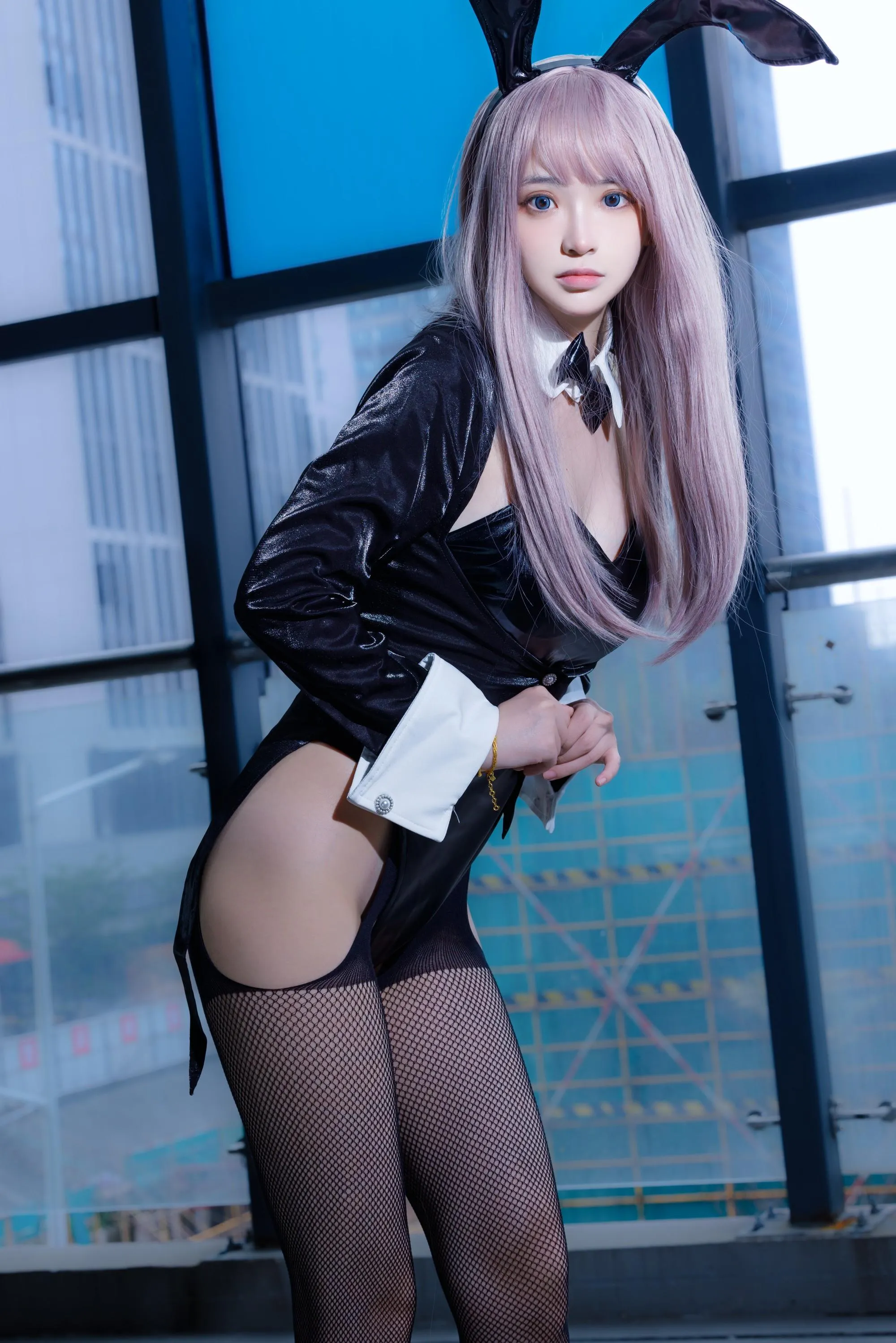 疯猫ss – NO.127 紫发礼服兔 [42P]插图5